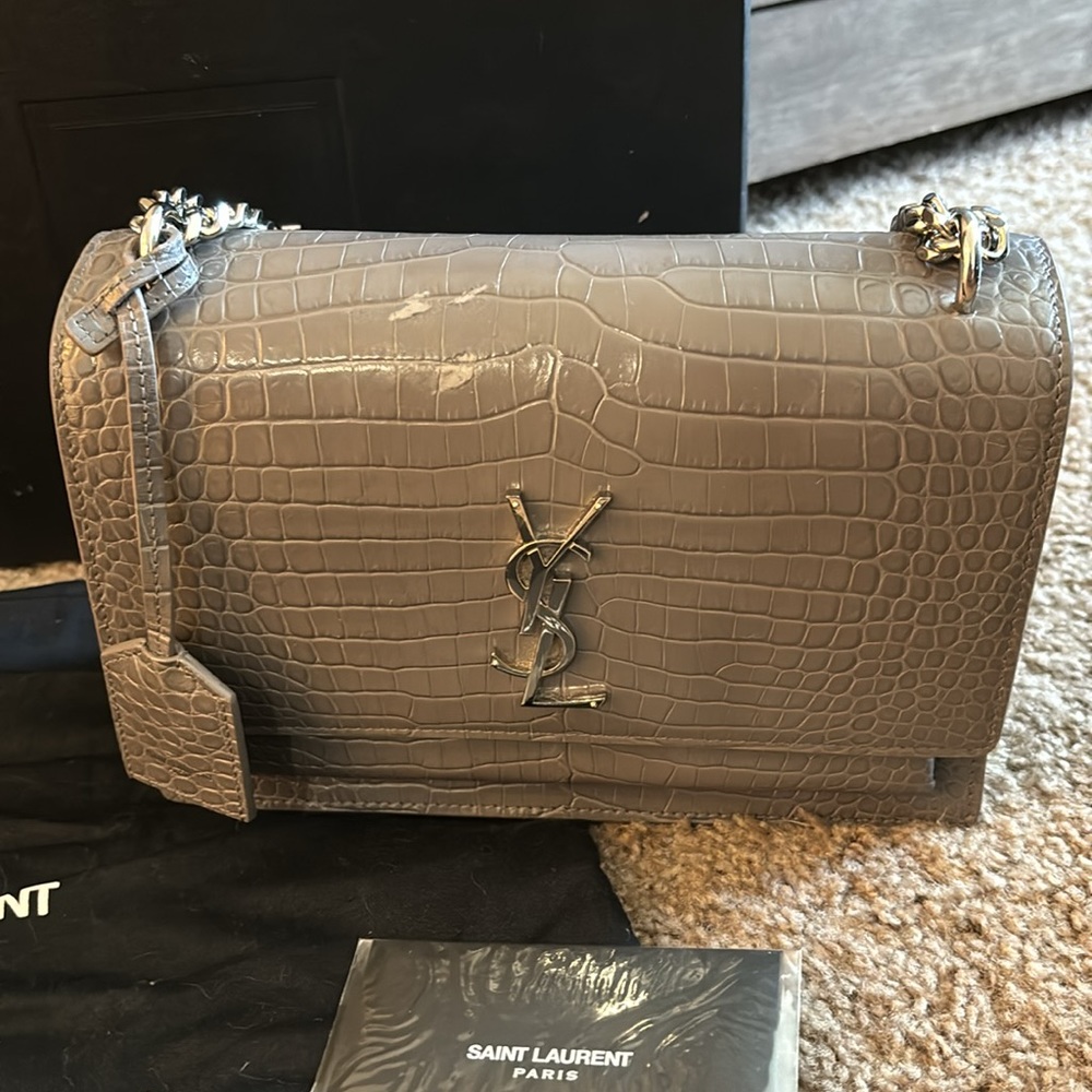 SAINT LAURENT Medium Sunset Bag - Picture 5 of 12